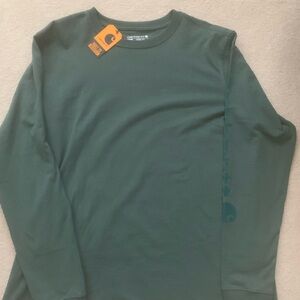 Carhartt Forest Green Long Sleeve Tee